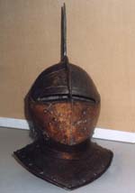 Helmet of Sir Walter Myldemaye (d.1607)